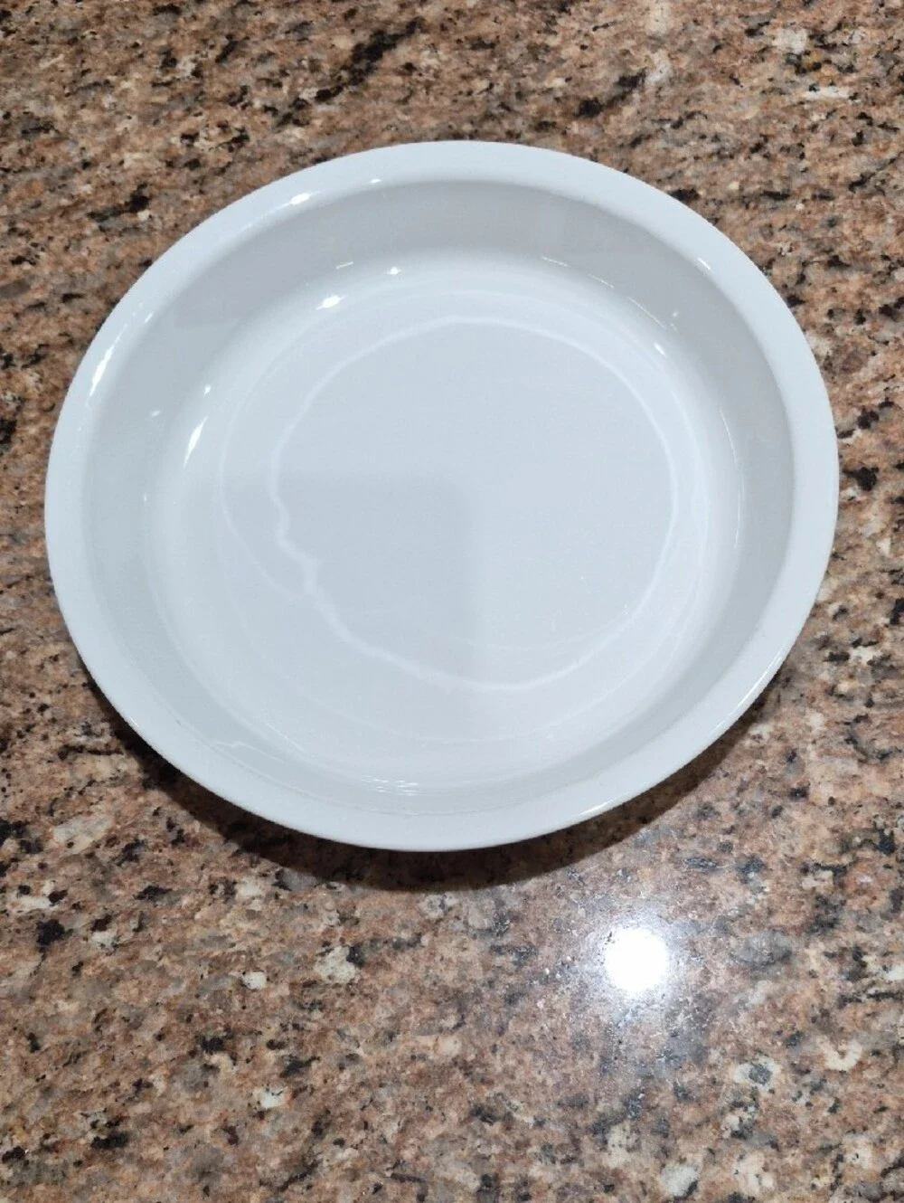Corning Ware Pie Plate White Ceramic Serving Dish